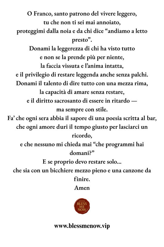 San Califfo - Proteggimi dalla Noia!