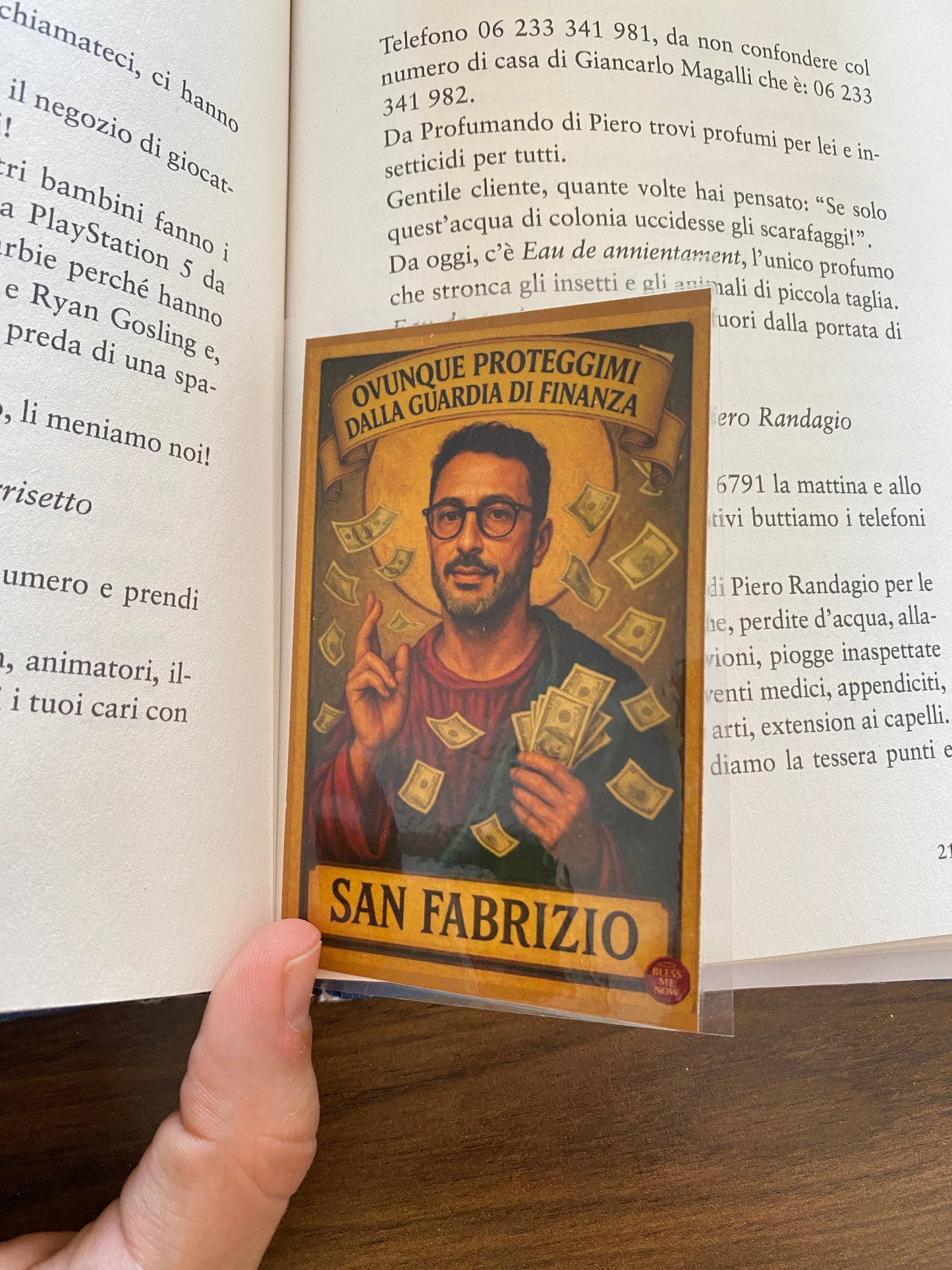 San Fabrizio - Proteggimi dalla Guardia di Finanza!