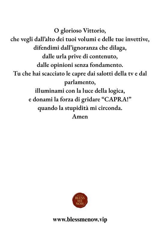 San Vittorio - Proteggimi dalle Capre!