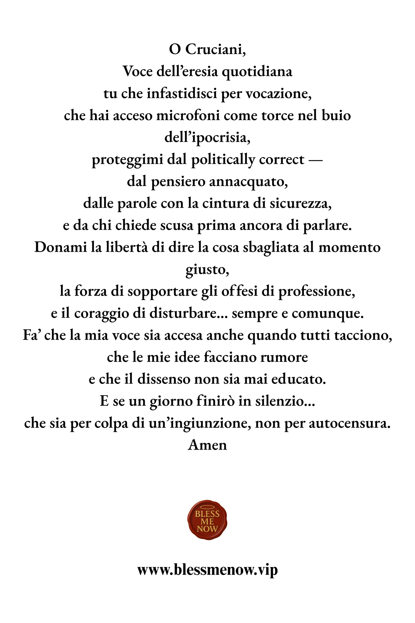 San Cruciani - Proteggimi dal Politically Correct!