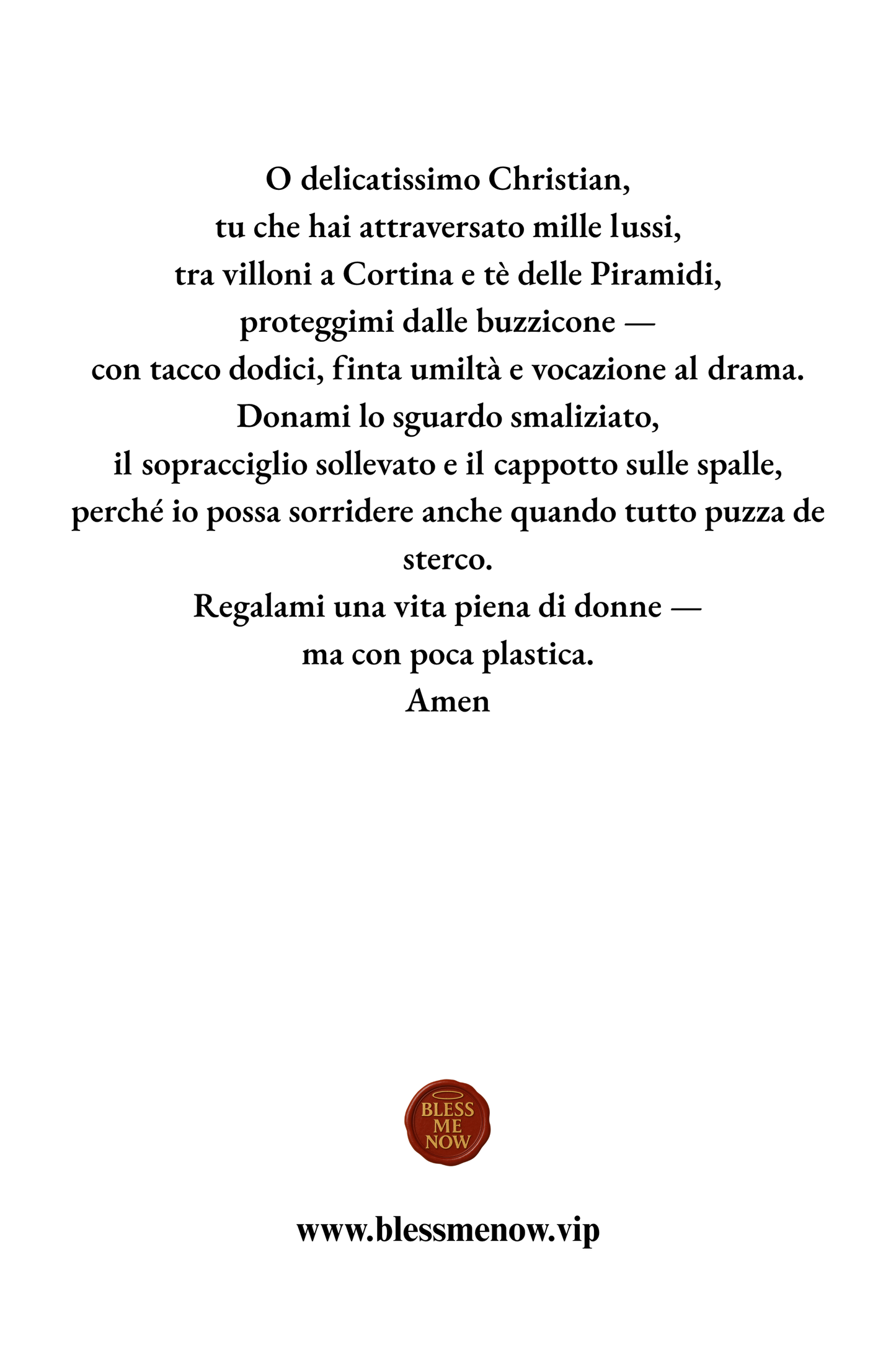 San Christian - Proteggimi dalle Buzzicone!