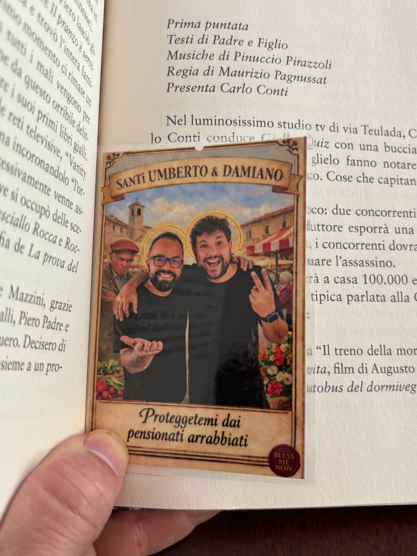 Santi Umberto & Damiano - Proteggetemi dai pensionati arrabbiati!