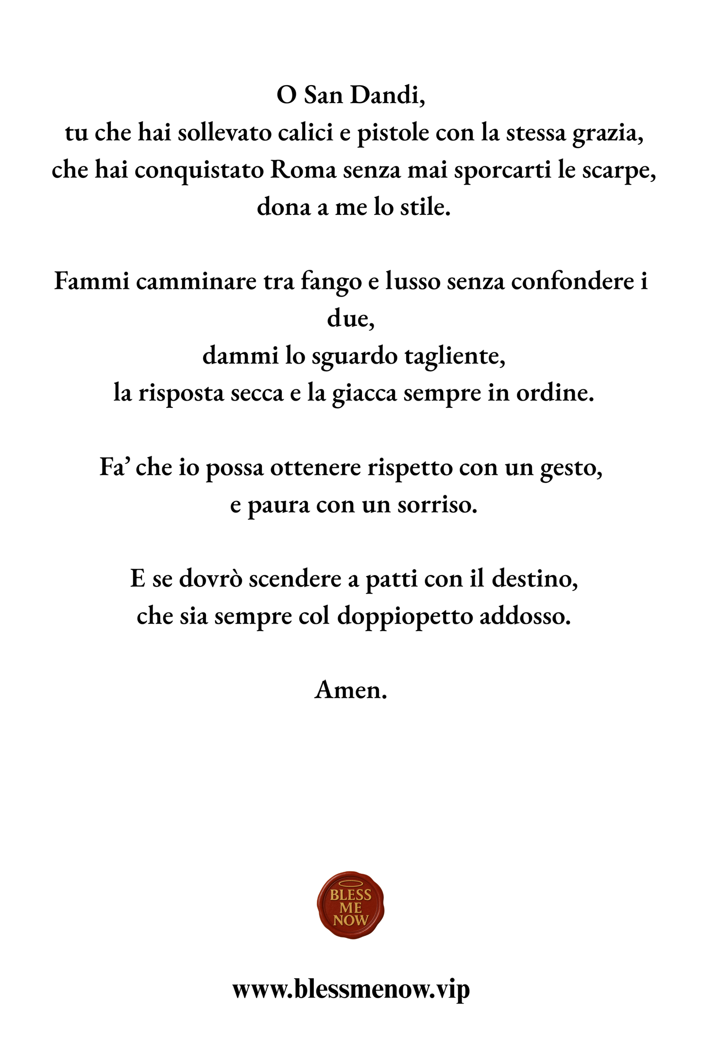 San Dandi - Dona a me lo stile!