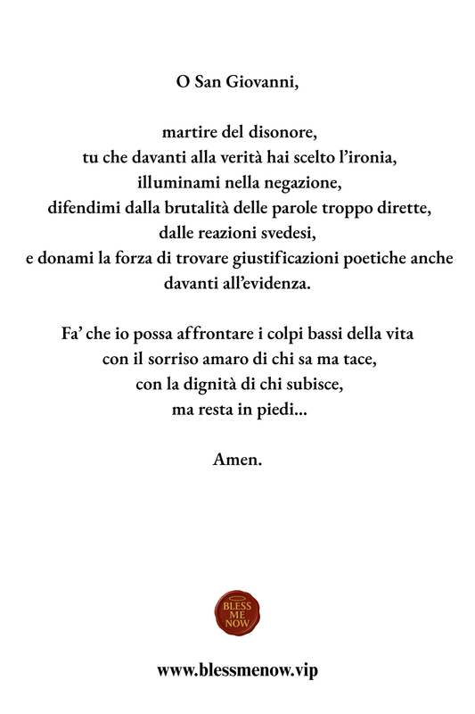 San Giovanni - Proteggimi dai Puttanoni!