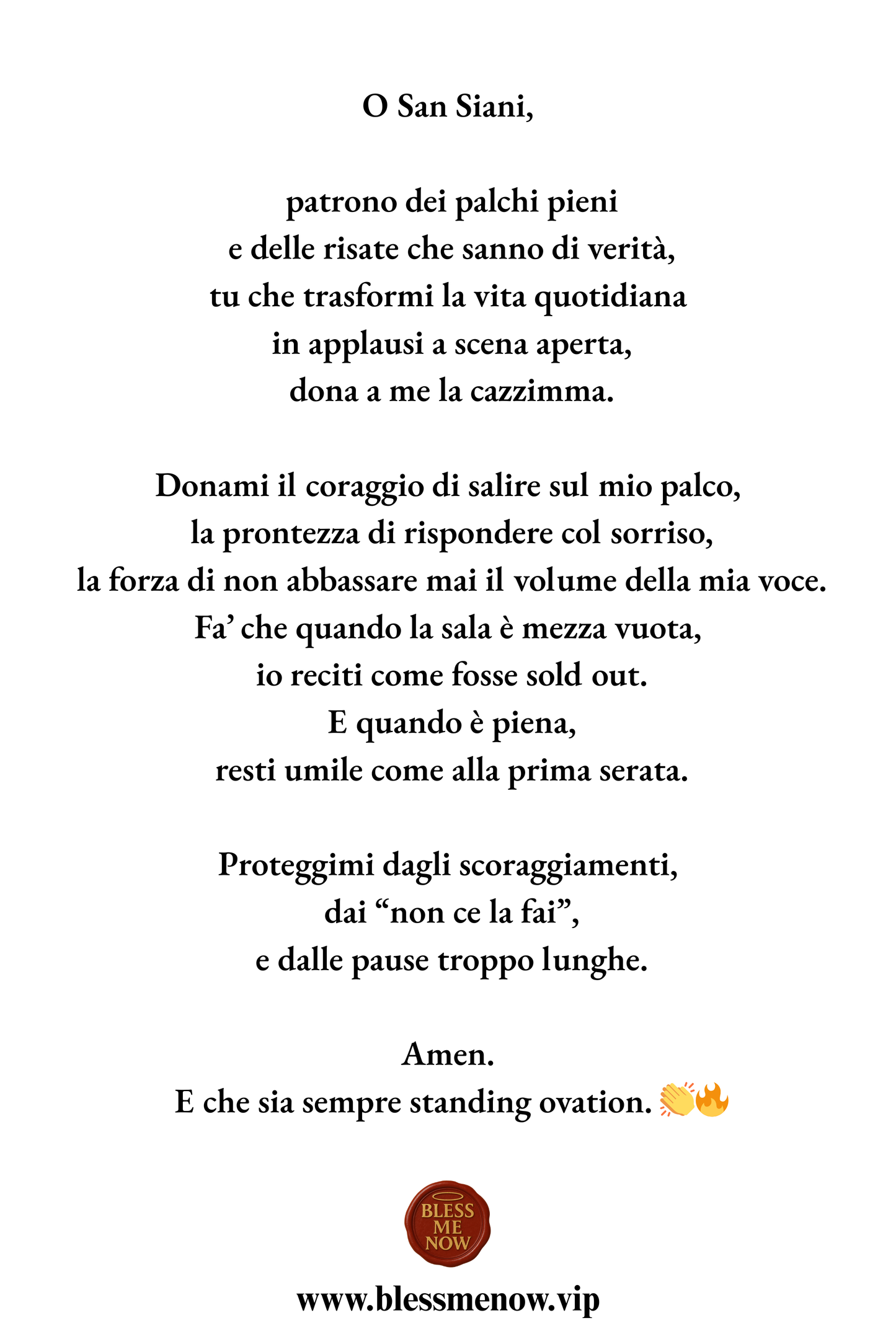 San Alessandro Siani - Dona a me la cazzimma!