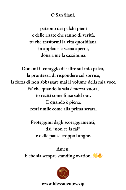 San Alessandro Siani - Dona a me la cazzimma!