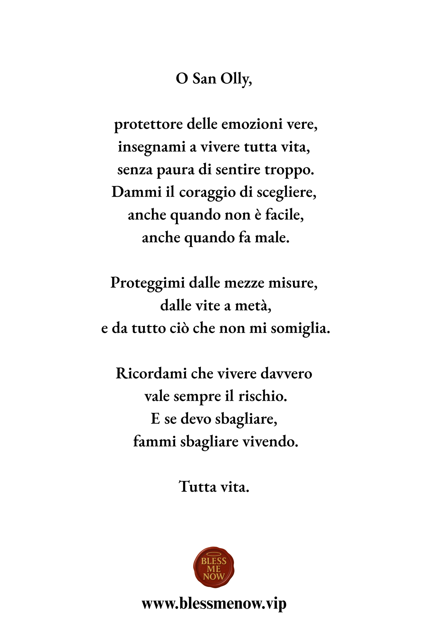 San Olly - Dona a me tutta vita!