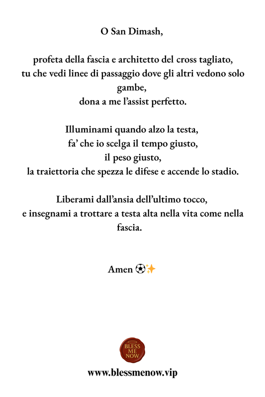 San Dimarco – Dona a me l’assist perfetto!
