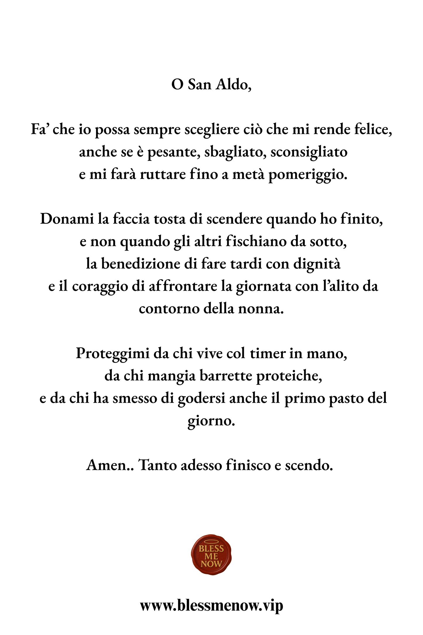 San Aldo - Dona a me la Peperonata!