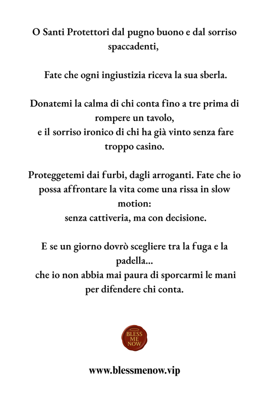 San Bud & San Terence - Beneditemi con Fagioli e Giustizia!