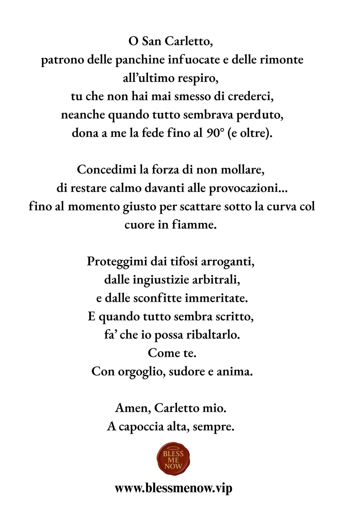 San Mazzone - Dona a me la fede fino al 90°