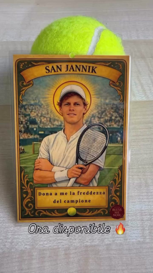 San Jannik Sinner - Dona a me la Freddezza del Campione!!
