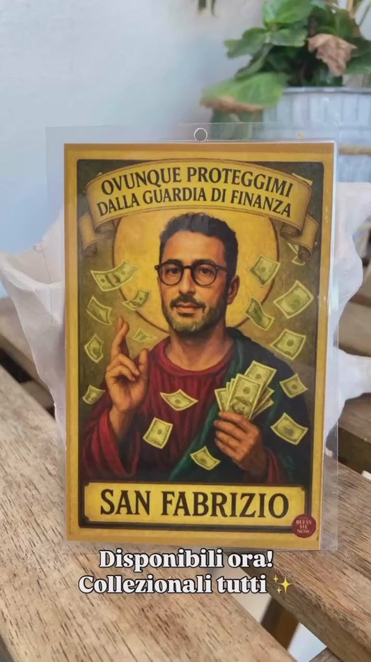 San Fabrizio - Proteggimi dalla Guardia di Finanza!