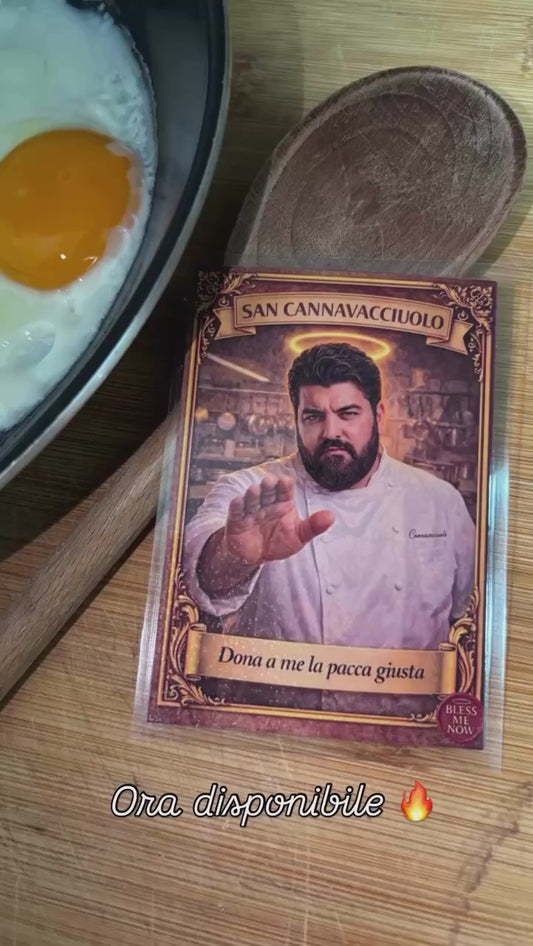 San Cannavacciuolo - Dona a me la pacca giusta!